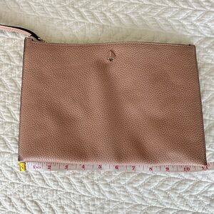 Kate Spade blush large wristlet pouch